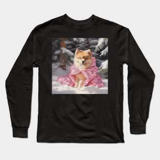 Finnish Lapphund Art Long Sleeve T-Shirt